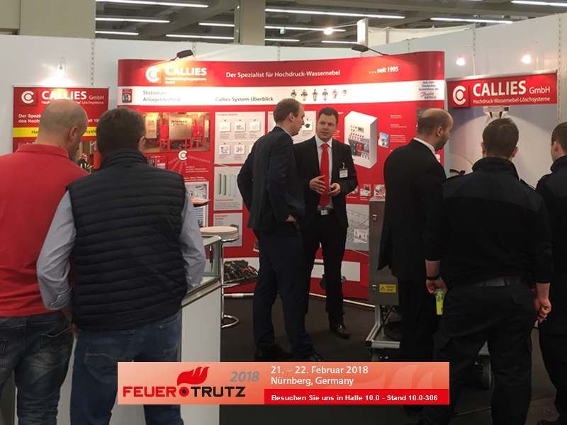 Callies Feuertrutz Hochdruck Wassernebel
