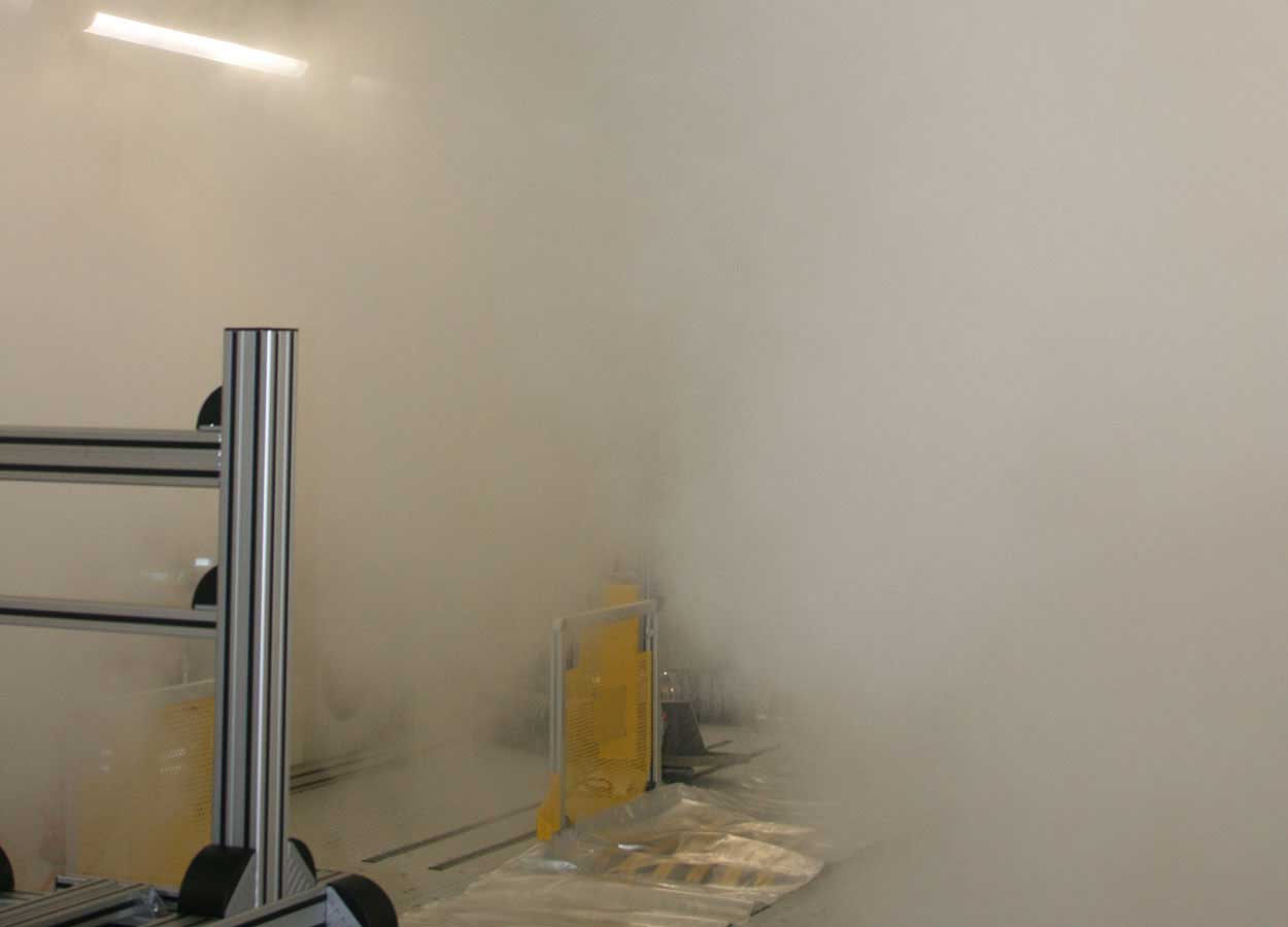 Callies Prüfstand Brandschutz